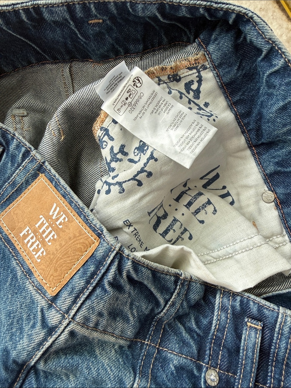 We The Free The Free Extreme Measures Barrel Shorts Size 31 - Picture 10 of 12